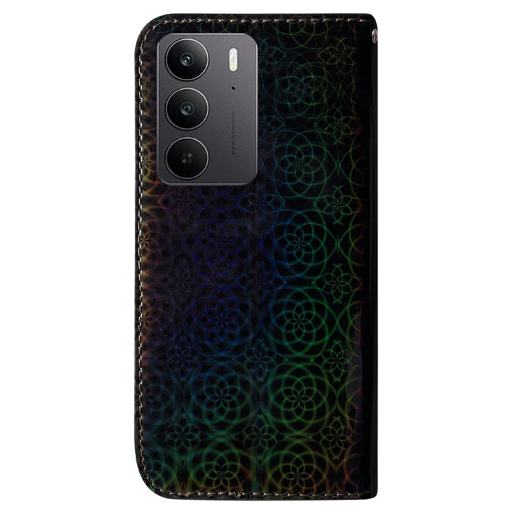 For Realme C75 Colorful Magnetic Buckle Leather Phone Case