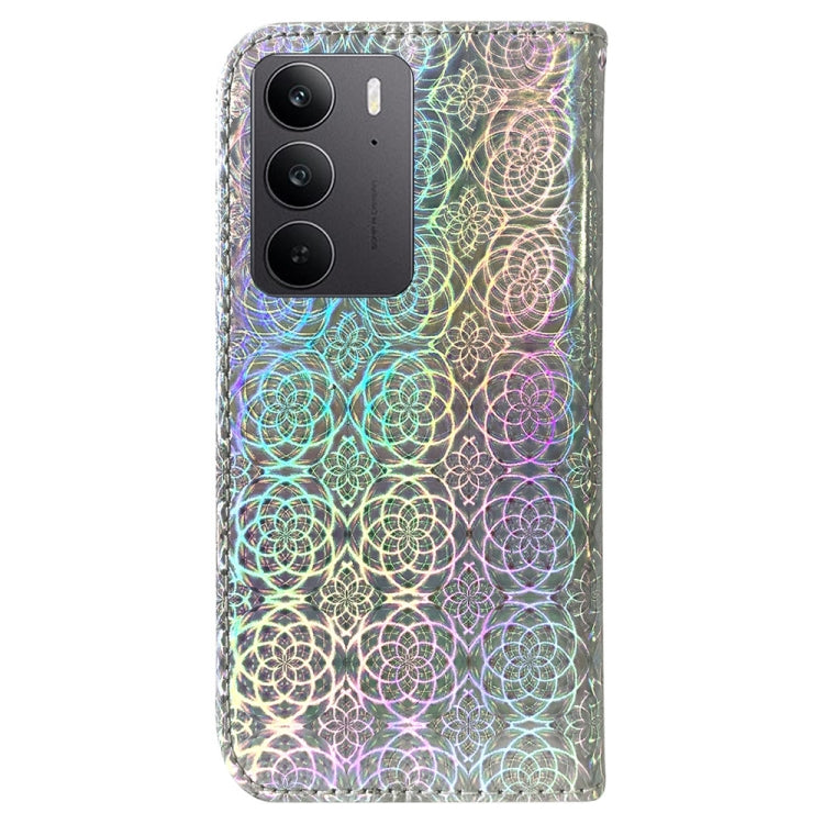 For Realme C75 Colorful Magnetic Buckle Leather Phone Case