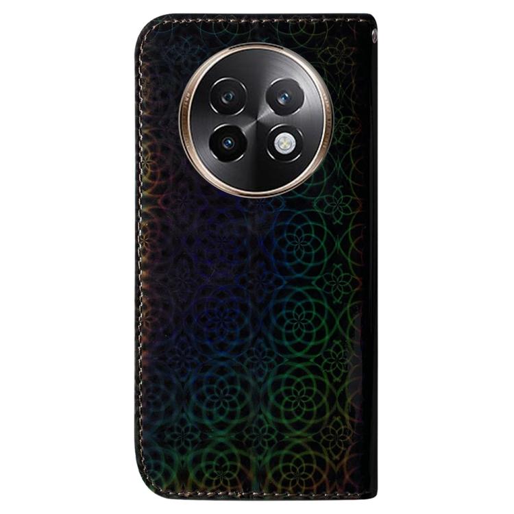 For Realme 13+ Global Colorful Magnetic Buckle Leather Phone Case