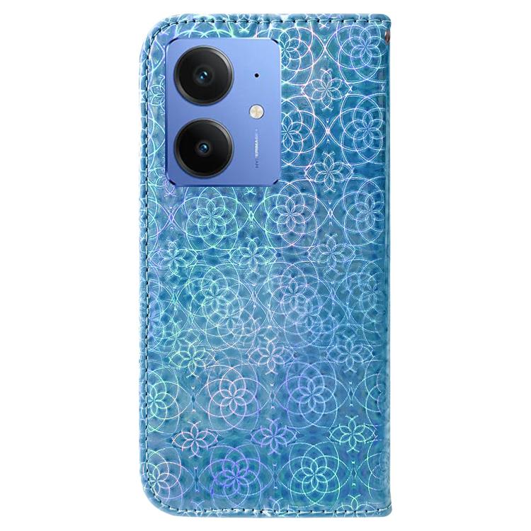 For Realme Neo7 SE Colorful Magnetic Buckle Leather Phone Case