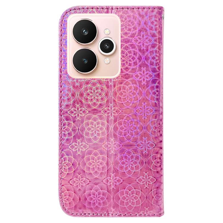 For Realme 15 5G / Realme 15 Pro 5G Colorful Magnetic Buckle Leather Phone Case