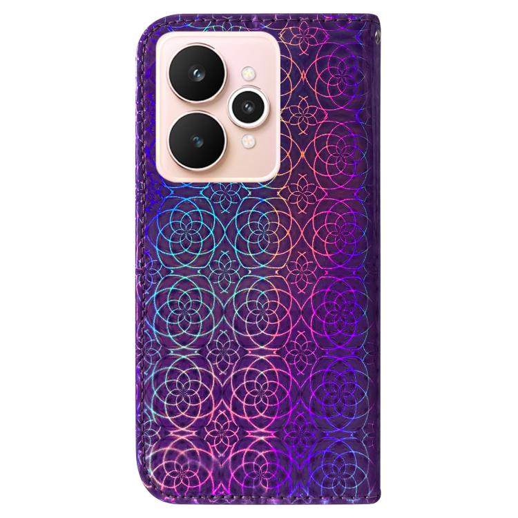 For Realme 15 5G / Realme 15 Pro 5G Colorful Magnetic Buckle Leather Phone Case