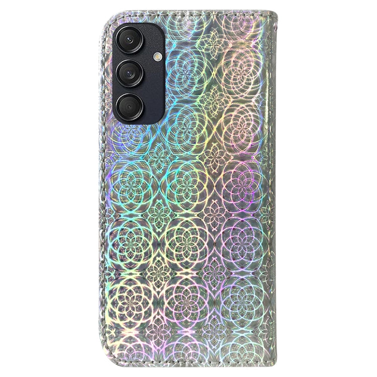 For Samsung Galaxy M55 Colorful Magnetic Buckle Leather Phone Case