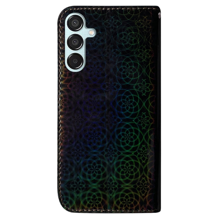 For Samsung Galaxy M15/F15 Colorful Magnetic Buckle Leather Phone Case