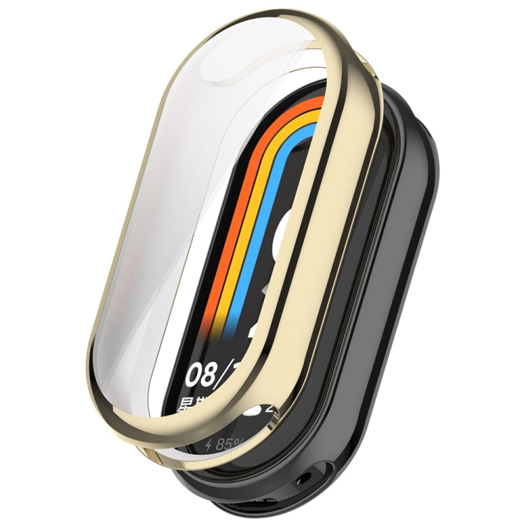 For Xiaomi Mi Band 8 Full Coverage TPU Electroplating Watch Protective Case