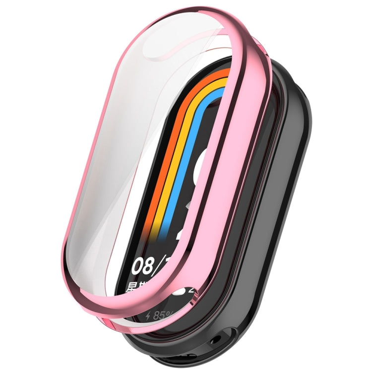 For Xiaomi Mi Band 8 Full Coverage TPU Electroplating Watch Protective Case