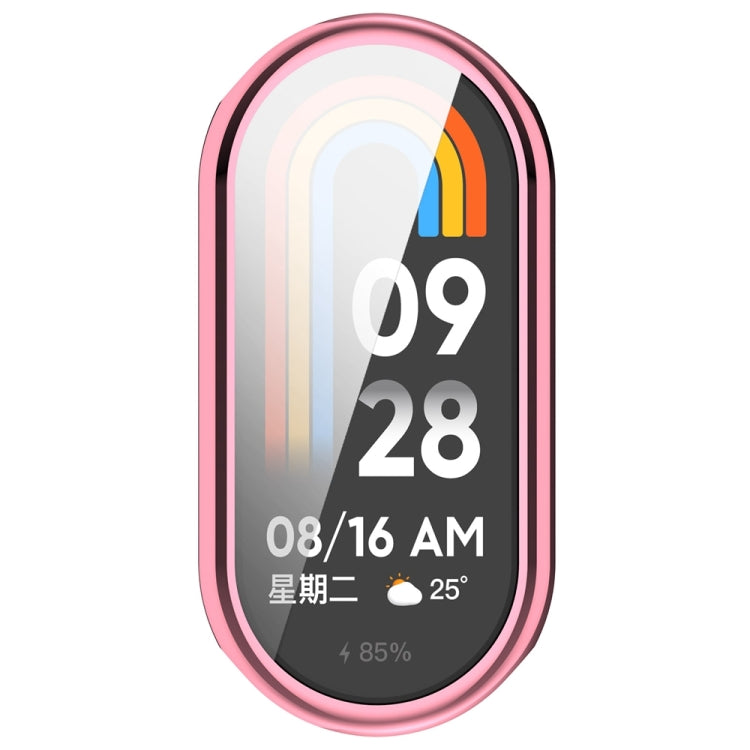 For Xiaomi Mi Band 8 Full Coverage TPU Electroplating Watch Protective Case