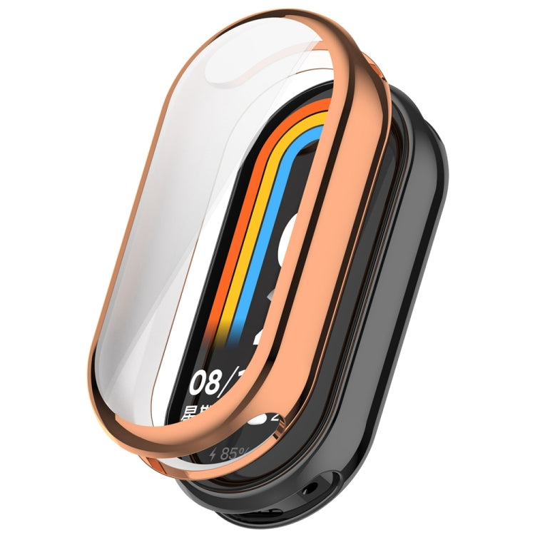 For Xiaomi Mi Band 8 Full Coverage TPU Electroplating Watch Protective Case