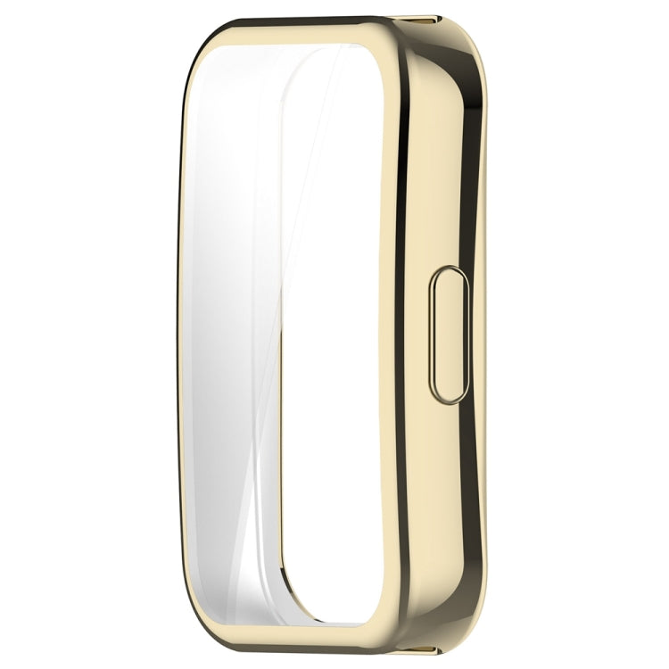 For Huawei Band 8 Full Coverage TPU Electroplating Watch Protective Case
