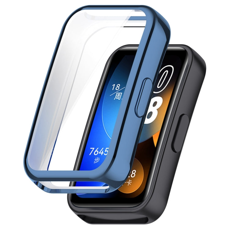 For Huawei Band 8 Full Coverage TPU Electroplating Watch Protective Case