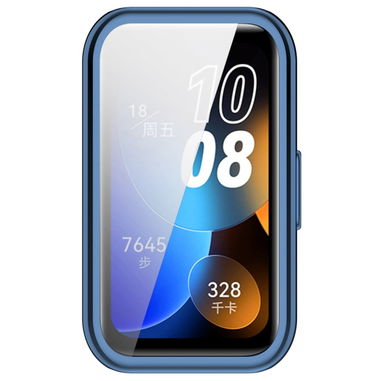 For Huawei Band 8 Full Coverage TPU Electroplating Watch Protective Case