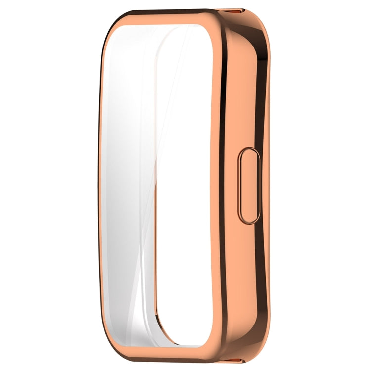 For Huawei Band 8 Full Coverage TPU Electroplating Watch Protective Case