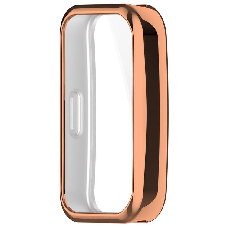 For Huawei Band 8 Full Coverage TPU Electroplating Watch Protective Case