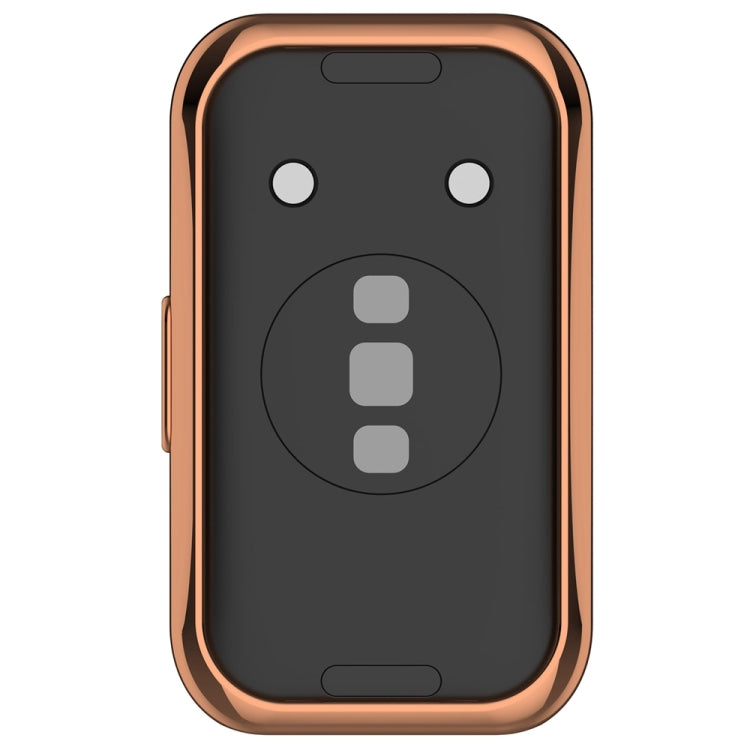 For Huawei Band 8 Full Coverage TPU Electroplating Watch Protective Case