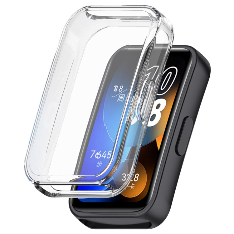 For Huawei Band 8 Full Coverage TPU Electroplating Watch Protective Case