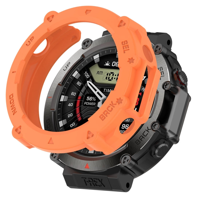 For Amazfit T-Rex Ultra Armor Hollow Watch Protective Case