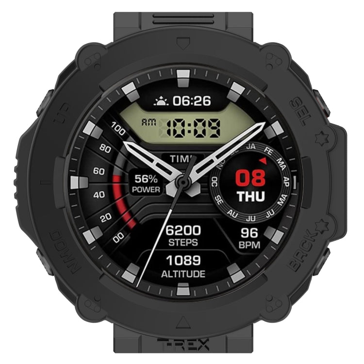 For Amazfit T-Rex Ultra Armor Hollow Watch Protective Case