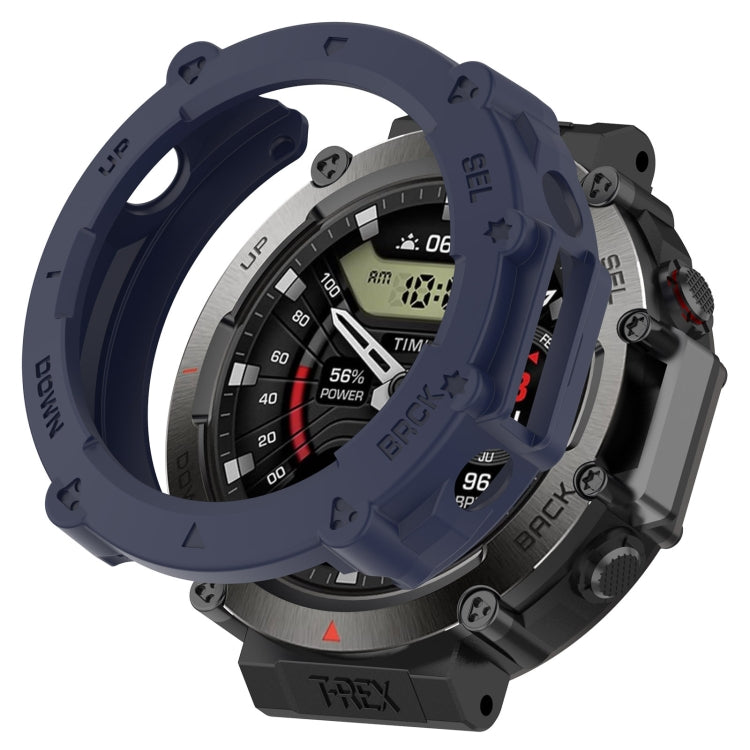 For Amazfit T-Rex Ultra Armor Hollow Watch Protective Case