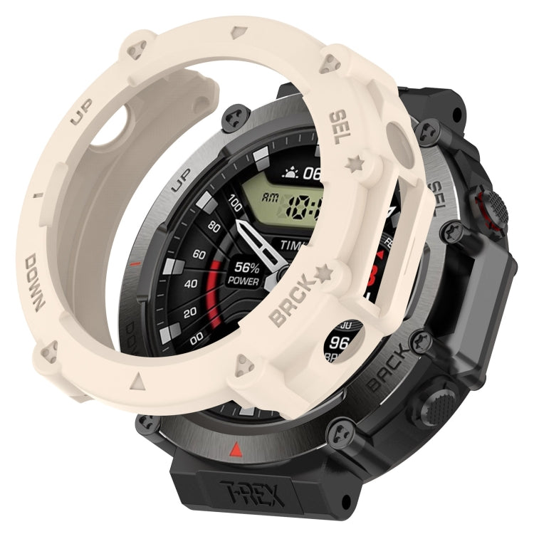 For Amazfit T-Rex Ultra Armor Hollow Watch Protective Case