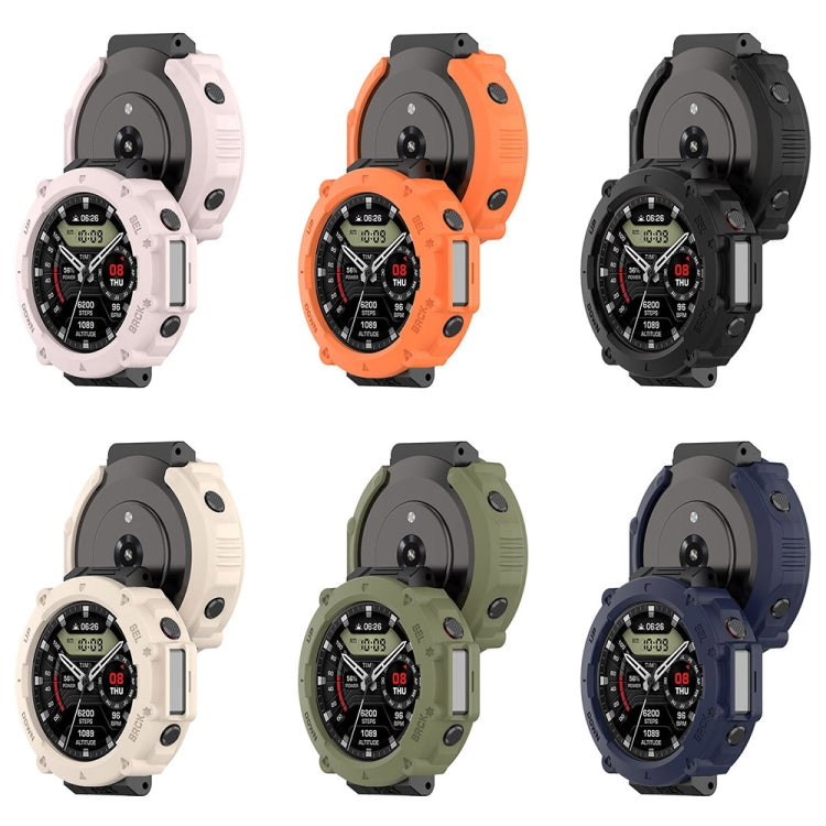 For Amazfit T-Rex Ultra Armor Hollow Watch Protective Case