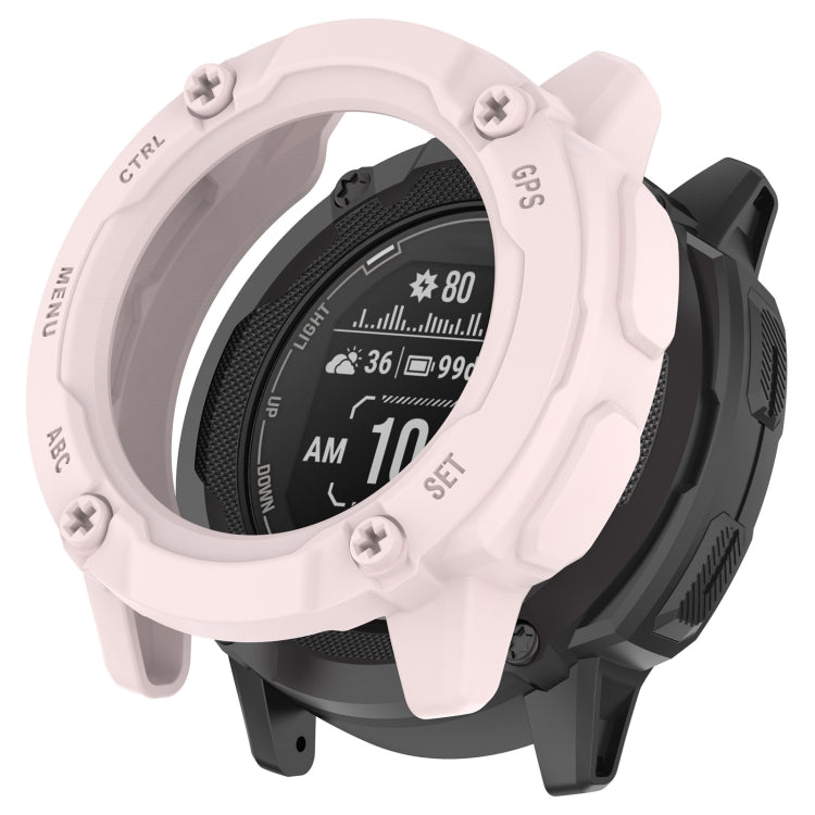 For Garmin Instinct 2X Armor Hollow Watch Protective Case