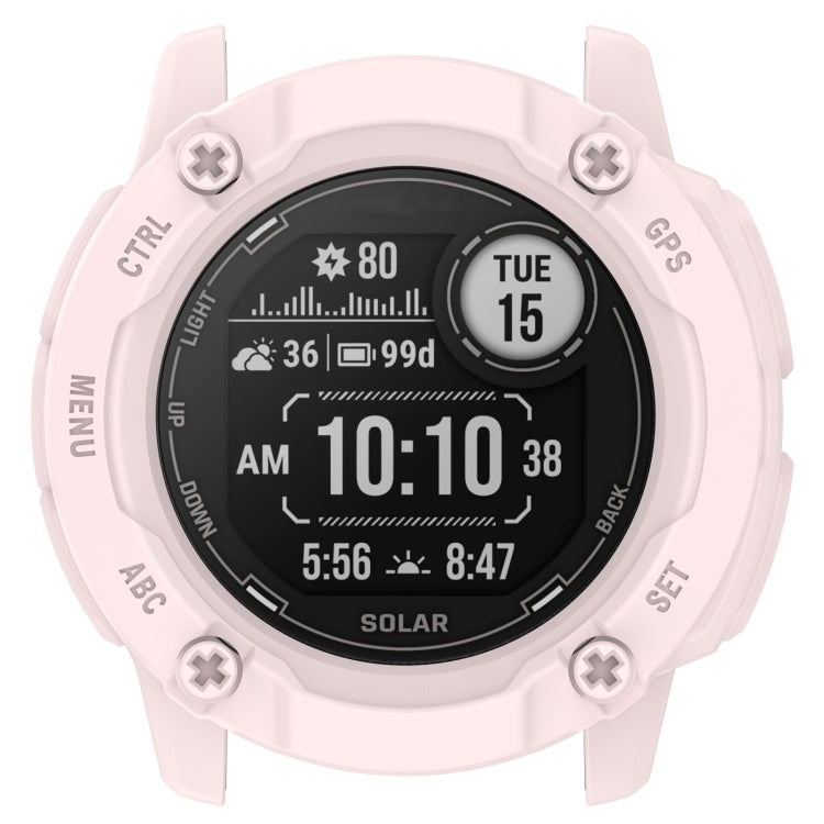 For Garmin Instinct 2X Armor Hollow Watch Protective Case