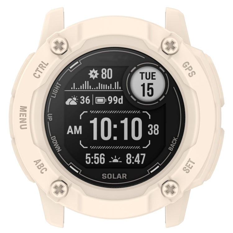 For Garmin Instinct 2X Armor Hollow Watch Protective Case