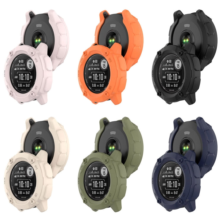 For Garmin Instinct 2X Armor Hollow Watch Protective Case