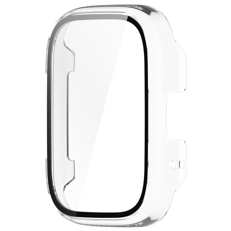 For Redmi Watch 3 Lite PC + Tempered Film Integrated Watch Protective Case
