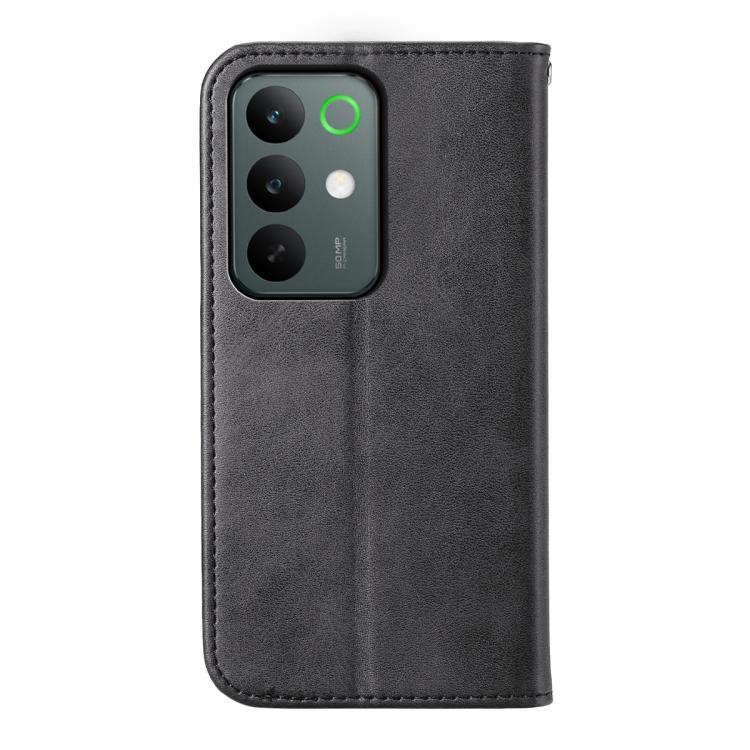 For Realme C85 Pro 4G Cubic Grid Calf Texture Magnetic Leather Phone Case