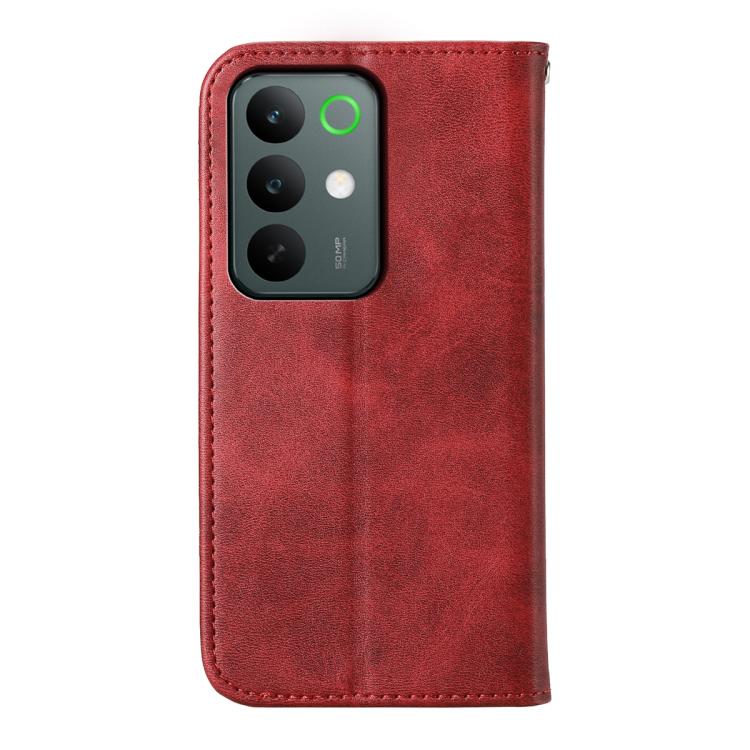 For Realme C85 Pro 4G Cubic Grid Calf Texture Magnetic Leather Phone Case