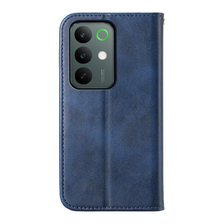 For Realme C85 5G / Realme 15x 5G Cubic Grid Calf Texture Magnetic Leather Phone Case