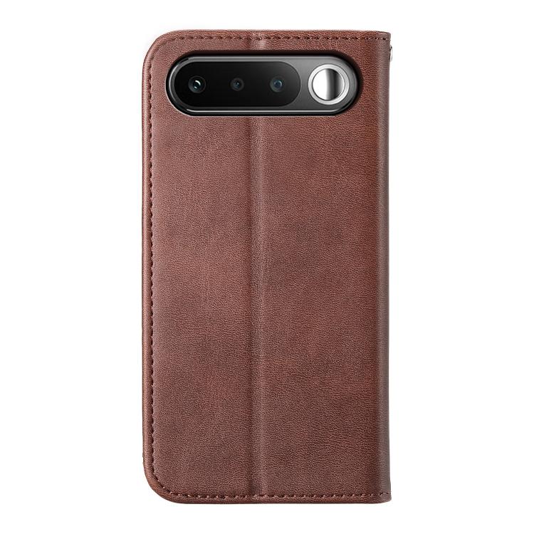 For Realme 16 5G Cubic Grid Calf Texture Magnetic Leather Phone Case