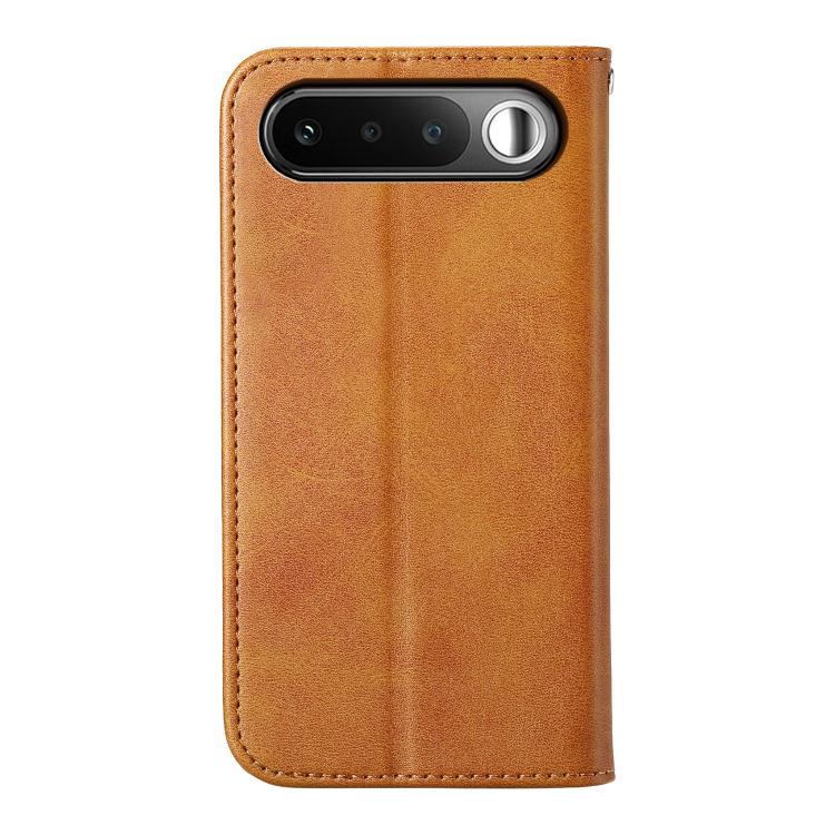 For Realme 16 5G Cubic Grid Calf Texture Magnetic Leather Phone Case
