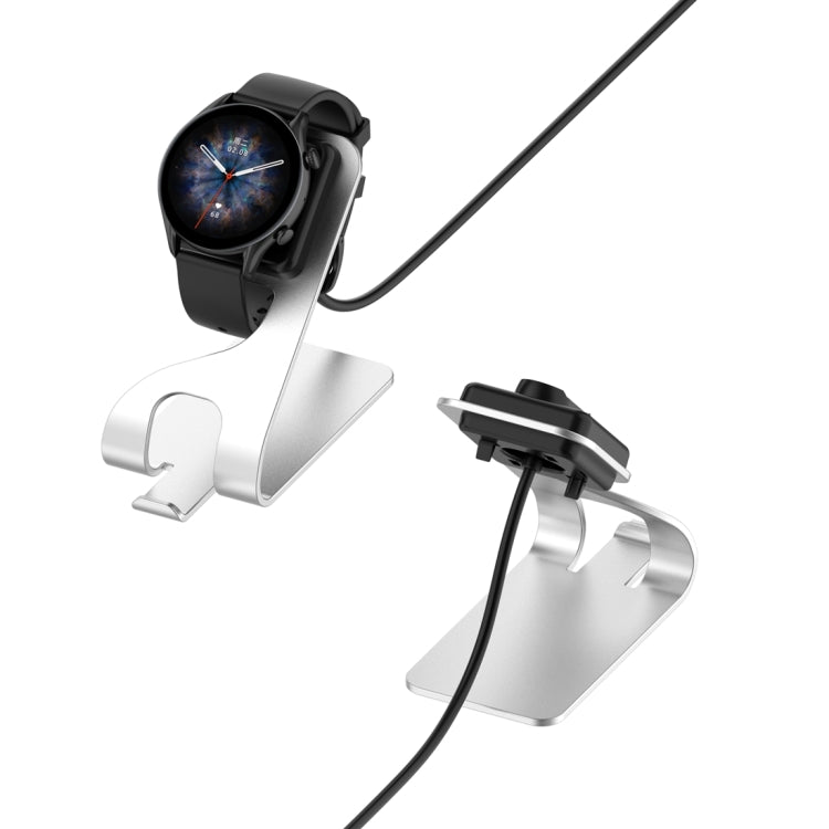 For Amazfit T-Rex Ultra Rotatable Smart Watch Charger Metal Dock Charger Bracket