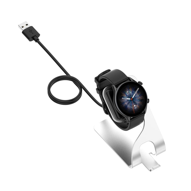 For Amazfit T-Rex Ultra Rotatable Smart Watch Charger Metal Dock Charger Bracket