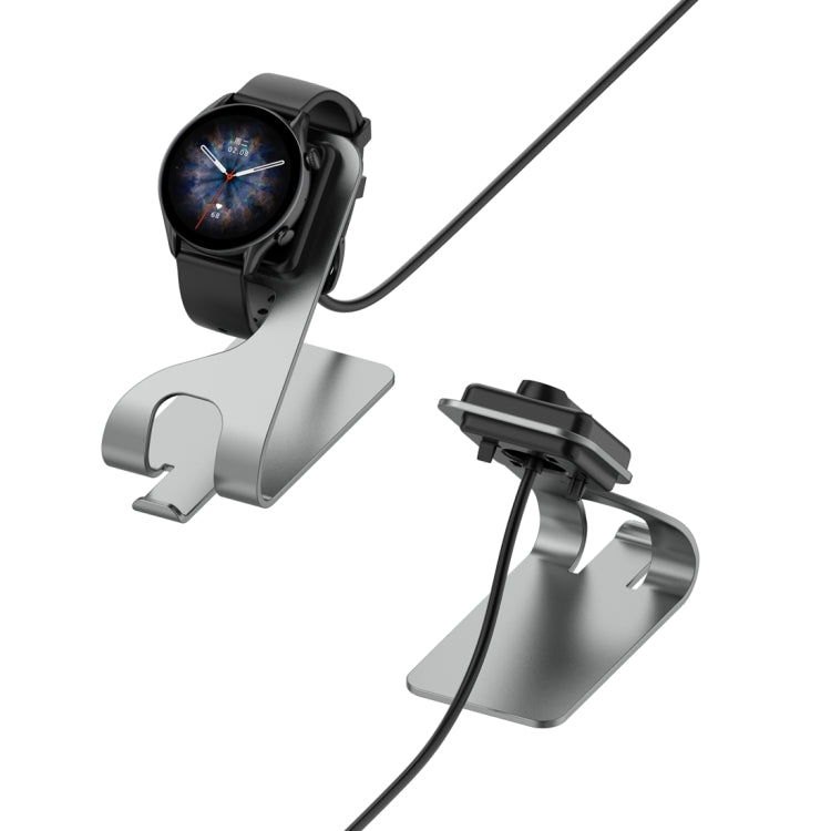 For Amazfit T-Rex Ultra Rotatable Smart Watch Charger Metal Dock Charger Bracket
