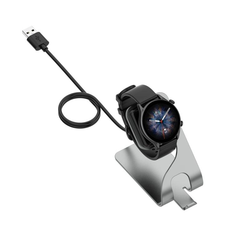For Amazfit T-Rex Ultra Rotatable Smart Watch Charger Metal Dock Charger Bracket