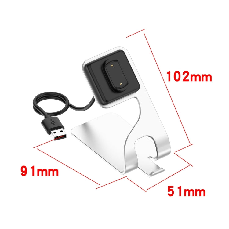 For Amazfit T-Rex Ultra Rotatable Smart Watch Charger Metal Dock Charger Bracket