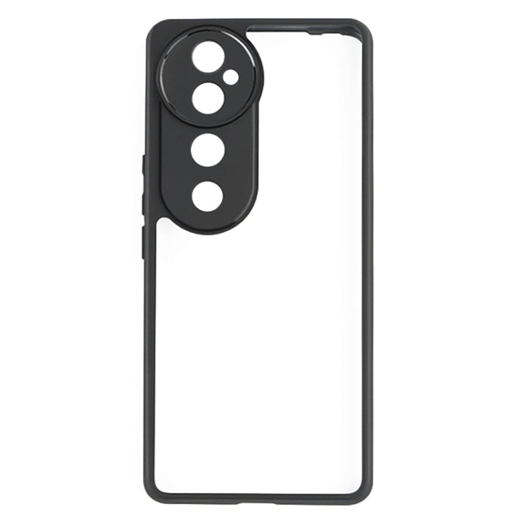 For vivo S19 Pro Frosted TPU + Transparent PC Phone Case - Transparent