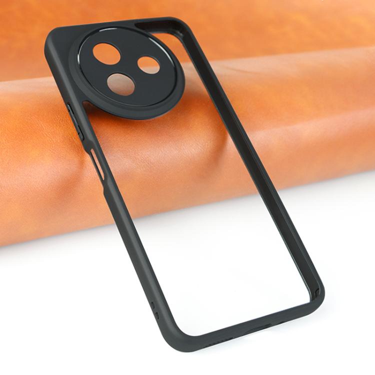 For vivo Y39 5G Frosted TPU + Transparent PC Phone Case - Transparent
