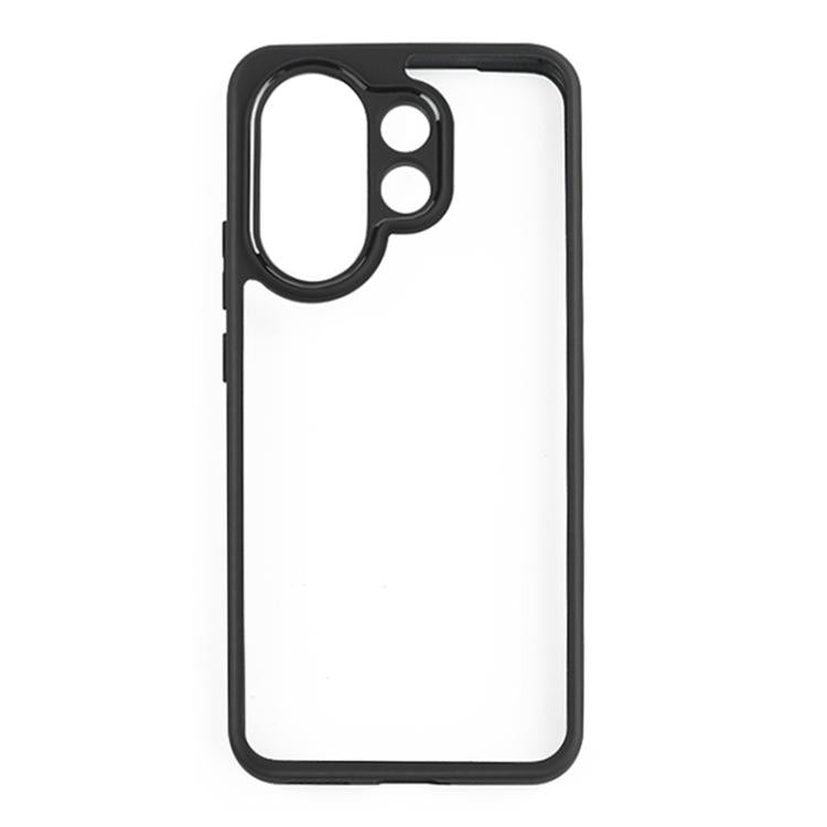 For vivo S30 Frosted TPU + Transparent PC Phone Case - Transparent