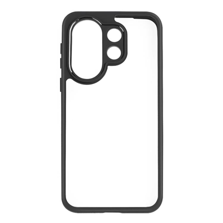 For vivo S30 Pro mini Frosted TPU + Transparent PC Phone Case - Transparent