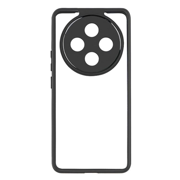 For vivo Y300 Pro Frosted TPU + Transparent PC Phone Case - Transparent