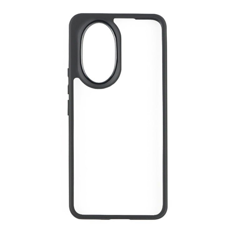 For Honor 200 Frosted TPU + Transparent PC Phone Case - Transparent