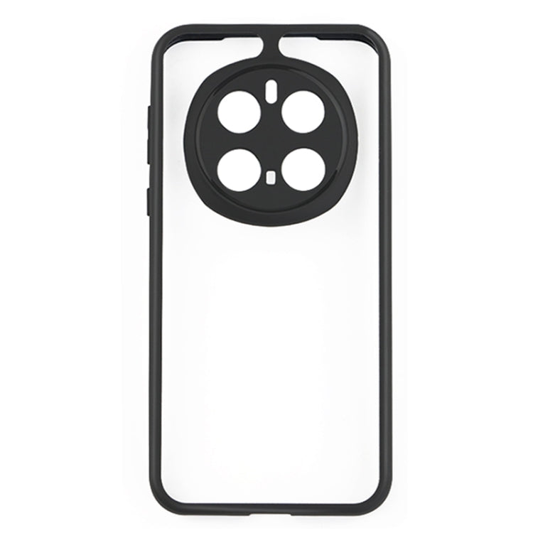 For Honor Magic7 Pro Frosted TPU + Transparent PC Phone Case - Transparent