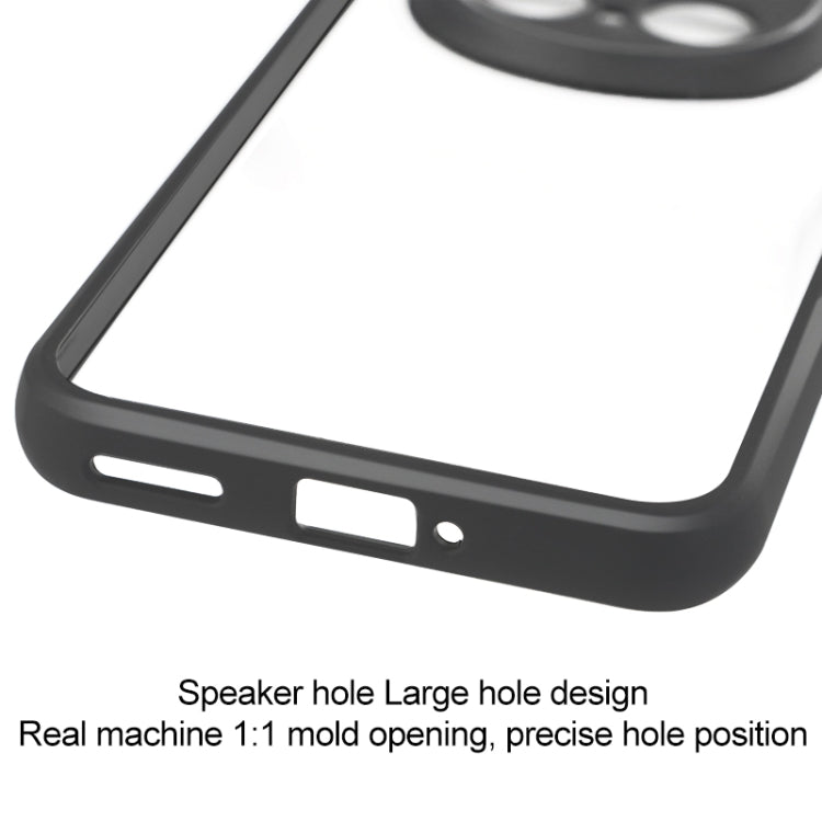 For Honor Magic7 Pro Frosted TPU + Transparent PC Phone Case - Transparent