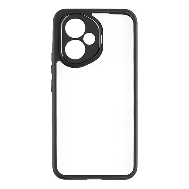 For Honor 400 Global 156.5mm Frosted TPU + Transparent PC Phone Case - Transparent
