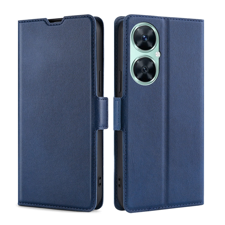 For Huawei Enjoy 60 Pro / nova 11i Ultra-thin Voltage Side Buckle Horizontal Flip Leather Phone Case