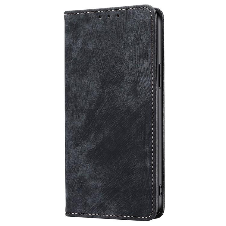 For ZTE nubia RedMagic 10 Pro RFID Anti-theft Brush Magnetic Leather Phone Case